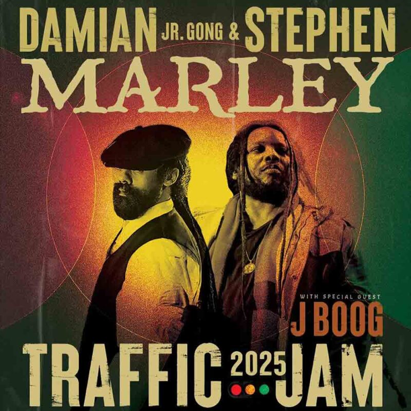 Experience the Magic Damian & Stephen Marley’s Traffic Jam 2025 Tour Announced