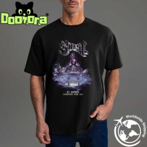 GHOST Skeletour World Tour 2025 At The O2 In London On 19 April 2025 Artwork Fan Gifts Classic T-Shirt