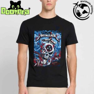 Metallica M72 Nashville At Nissan Stadium In Nashville Tennessee On May 1 And 3 2025 Skull And Sword Artwork Fan Gifts Classic T-Shirt