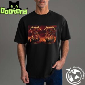 Metallica M72 Toronto Ontario Two Nights At Rogers Centre Canada On April 24 And 26 2025 The Monsters Of Rock Artwork Fan Gifts Classic T-Shirt
