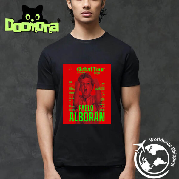 Pablo Alborán Global Tour Dates 2026 2027 Fan Gifts Classic T-Shirt