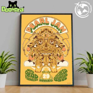 Pearl Jam Atlanta Georgia Night 1 At USA State Farm Arena On April 29 2025 Dark Matter World Tour Fan Gifts Home Decor Poster Canvas
