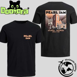 Pearl Jam Atlanta Georgia Night 1 At USA State Farm Arena On April 29 2025 Dark Matter World Tour Fan Gifts Two Sides Classic T-Shirt