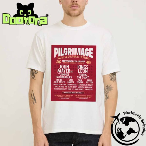 Pilgrimage Festival 2025 Lineup At Harlinsdale Farm In Franklin On September 27-28 2025 Fan Gifts Classic T-Shirt