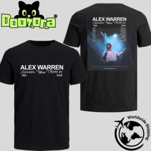Alex Warren Cheaper Than Therapy Tour 2025 Fan Gifts Two Sides Classic T-Shirt