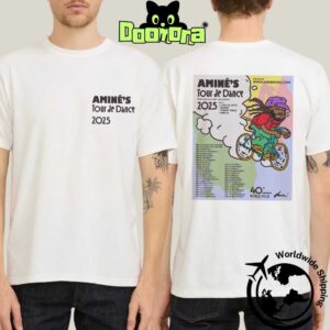 Aminé Tour De Dance Tour Dates 2025 Fan Gifts Two Sides Classic T-Shirt