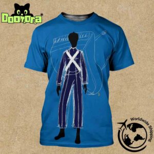 André 3000 New Project 7 Piano Sketches Art Cover Fan Gifts All Over Print Shirt