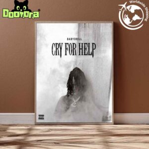 BabyDrill Cry For Help New Album Art Cover Fan Gifts Home Decor Poster Canvas