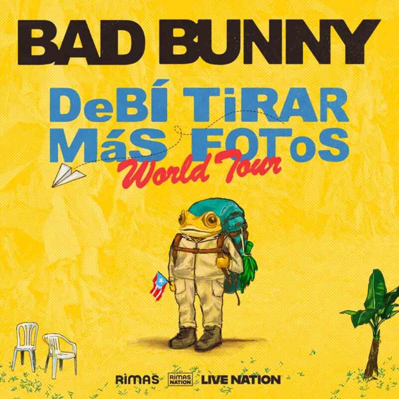 Bad Bunny Announces Debí Tirar Más Fotos World Tour What You Need to Know