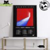 The Beaches No Hard Feelings Tour Dates 2025 Fan Gifts Home Decor Poster Canvas
