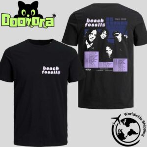 Beach Fossils 2025 North American Fall Tour Dates Fan Gifts Two Sides Classic T-Shirt
