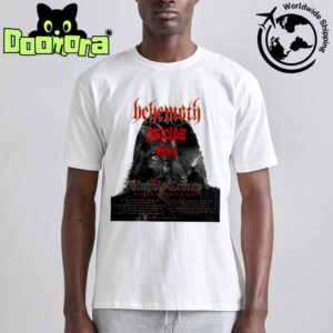Behemoth The Unholy Trinity Tour Latin America 2025 Dates Fan Gifts Classic T-Shirt