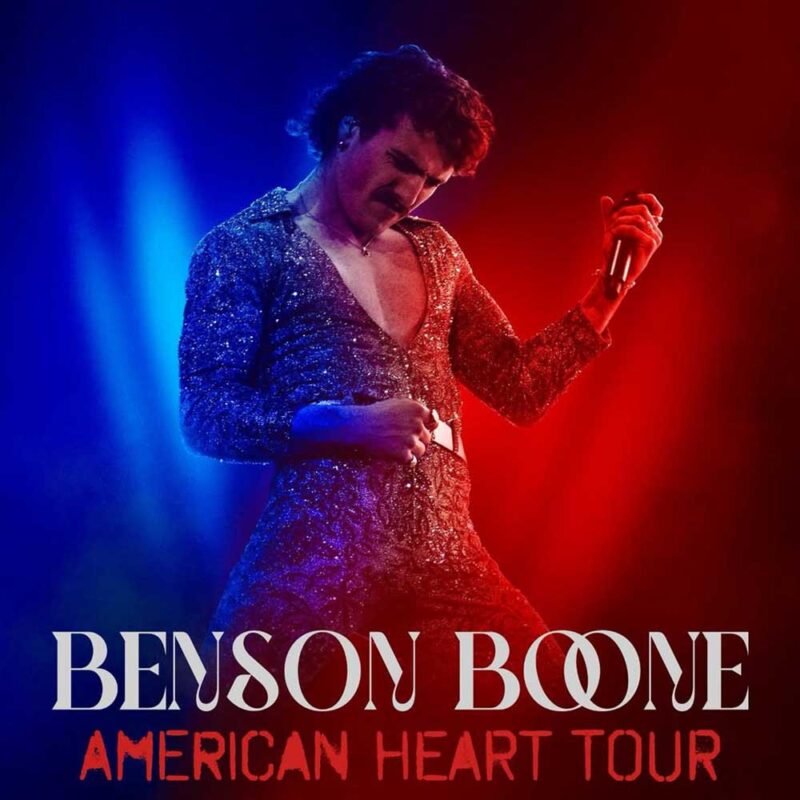 Benson Boone Announces 2025 American Heart Tour Dates, Tickets, and Album Release