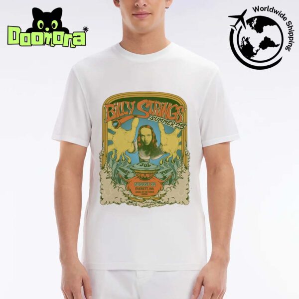 Billy Strings Summer Tour 2025 In Everett Washington On August 22 2025 Fan Gifts Classic T-Shirt
