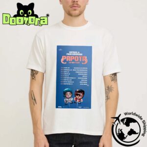 CA7RIEL & Paco Amoroso Papota Tour Dates 2025 Fan Gifts Classic T-Shirt