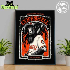 COPENHELL 2025 Team Satan All Stars Fan Gifts Home Decor Poster Canvas