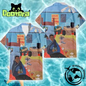 D2x Boy In The Blue Hoodie New EP Art Cover Fan Gifts Hawaiian Shirt
