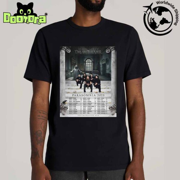 Dream Theater 2025 Parasomnia Tour Dates In USA Fan Gifts Classic T-Shirt