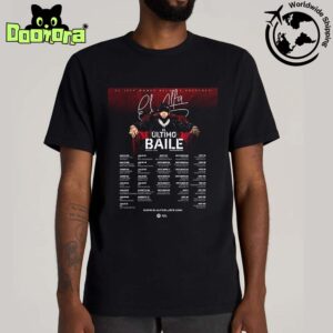 El Alfa El Último Baile World Tour Dates 2025 Fan Gifts Classic T-Shirt
