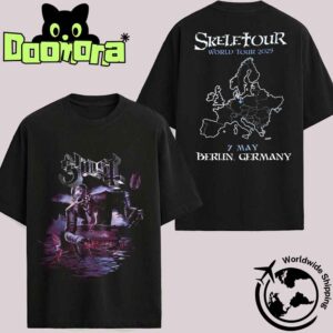 GHOST Skeletour World Tour 2025 At The Uber Arena In Berlin Germany On May 7 2025 Artwork Two Sides Fan Gifts Classic T-Shirt