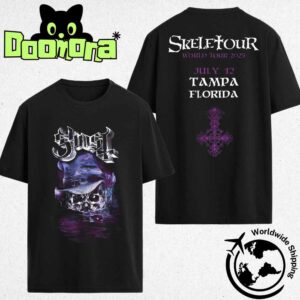 GHOST Skeletour World Tour 2025 In Tampa Florida On July 12 2025 Fan Gifts Classic T-Shirt