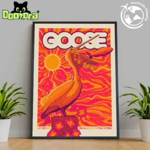 Goose Band Tour At The The Masonic In San Francisco CA On May 27 And 28 2025 Fan Gifts Home Decor Poster Canvas