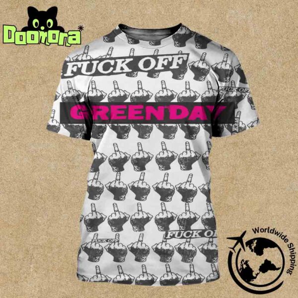 Green Day Saviors édition de luxe Art Cover Fan Gifts All Over Print Shirt