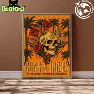 Guns N Roses 2025 World Tour At The Al Dana Amphitheatre In Bahrain On May 20 2025 Artwork Fan Gifts Home Decor Poster Canvas