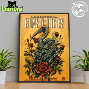 Guns N Roses 2025 World Tour In Abu Dhabi At Etihad Arena On May 27 2025 Artwork Fan Gifts Home Decor Poster Canvas