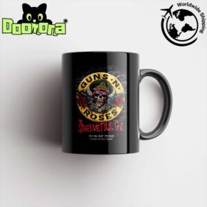 Guns N Roses 2025 World Tour in Shekvetili Georgia At Shekvetili Park On 30 May 2025 Fan Gifts Ceramic Mug
