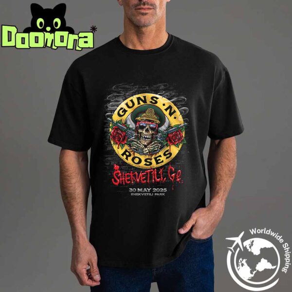 Guns N Roses 2025 World Tour in Shekvetili Georgia At Shekvetili Park On 30 May 2025 Fan Gifts Classic T-Shirt