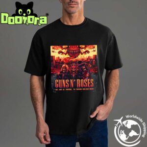 Guns N Roses Tour 2025 At The Taoyuan Sunlight Arena In Taoyuan Taiwan On May 10 2025 Artwork Fan Gifts Classic T-Shirt
