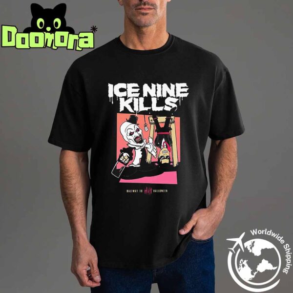 Ice Nine Kills Cut In Halfway To Halloween 2025 Artwork Fan Gifts Classic T-Shirt
