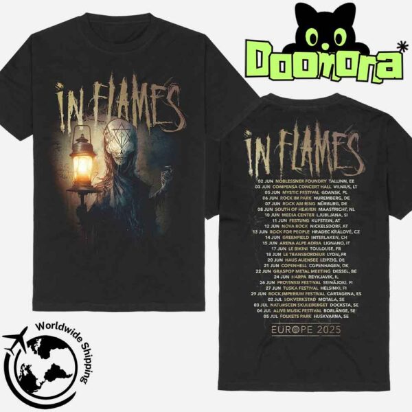 In Flames European Tour Dates 2025 Fan Gifts Classic T-Shirt