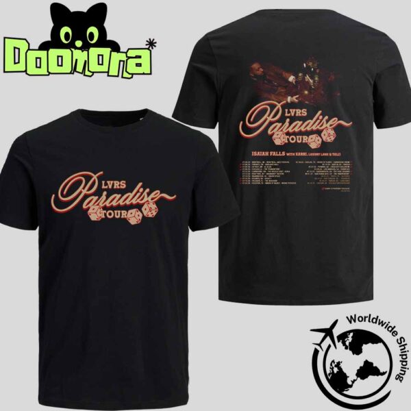 Isaiah Falls LVRS Paradise Tour Dates 2025 Fan Gifts Two Sides Classic T-Shirt