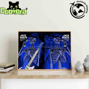 JACK WHITE No Name Tour 2025 At The Channel 24 In Sacramento CA On May 26 And 27 2025 Fan Gifts Home Decor Poster Canvas