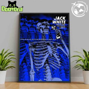 JACK WHITE No Name Tour 2025 At The Channel 24 In Sacramento CA On May 27 2025 Fan Gifts Home Decor Poster Canvas