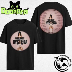 Jessie Murph Worldwide Hysteria Tour Dates 2025 Fan Gifts Two Sides Classic T-Shirt