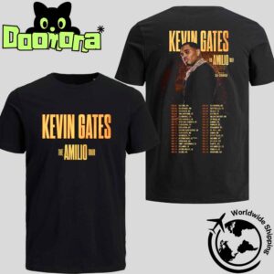 Kevin Gates The Amilio Tour Dates 2025 Fan Gifts Two Sides Classic T-Shirt
