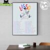 Wet Leg Band European Moistourizer 2025 Tour Dates Fan Gifts Home Decor Poster Canvas