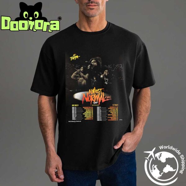 Lil Poppa Almost Normal Again Tour Dates 2025 Fan Gifts Classic T-Shirt
