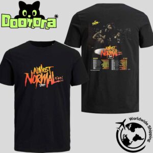 Lil Poppa Almost Normal Again Tour Dates 2025 Fan Gifts Two Sides Classic T-Shirt