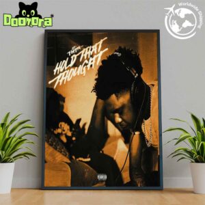 Lil Poppa Hold That Thought New EP Art Cover Fan Gifts Home Decor Poster Canvas