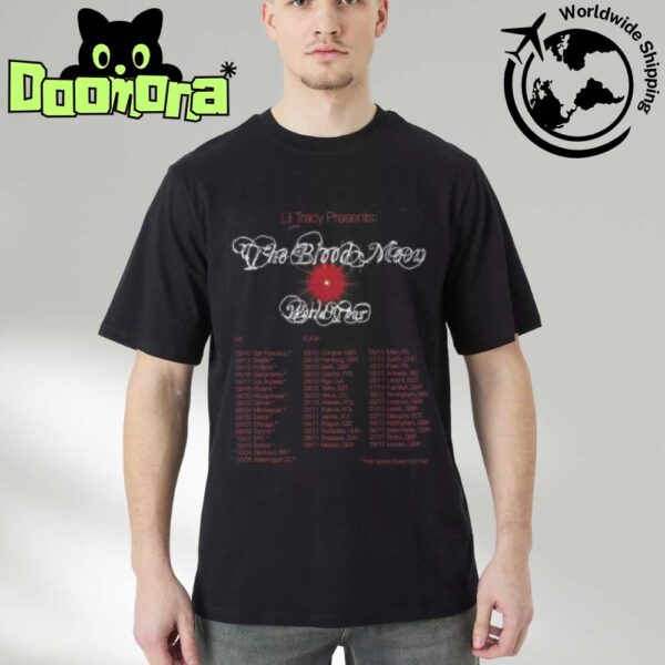 Lil Tracy Blood Moon Tour Dates 2025 Fan Gifts Classic T-Shirt