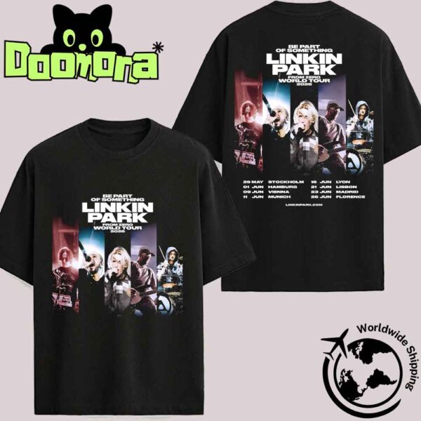 Linkin Park From Zero World Tour Dates 2026 Fan Gifts Two Sides Classic T-Shirt