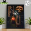 Aminé Tour De Dance Tour Dates 2025 Fan Gifts Home Decor Poster Canvas