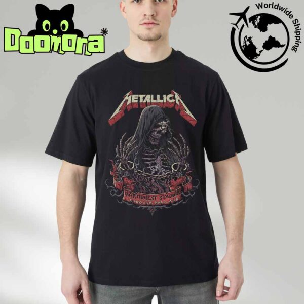 Metallica M72 Landover 2025 Poster At Northwest Stadium In Landover Maryland On May 28 2025 Artwork Fan Gifts Classic T-Shirt