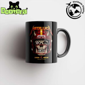Metallica M72 Landover Poster At Northwest Stadium In Landover MD On May 28 2025 Artwork Ceramic Mug