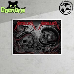 Metallica M72 Nashville 2025 Night 1 And 2 At Nissan Stadium Nashville Tennessee On May 1 And 3 2025 North American Tour Fan Gifts Home Decor Poster Canvas
