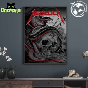 Metallica M72 Nashville 2025 Night 1 At Nissan Stadium Nashville Tennessee On May 1 2025 North American Tour Fan Gifts Home Decor Poster Canvas